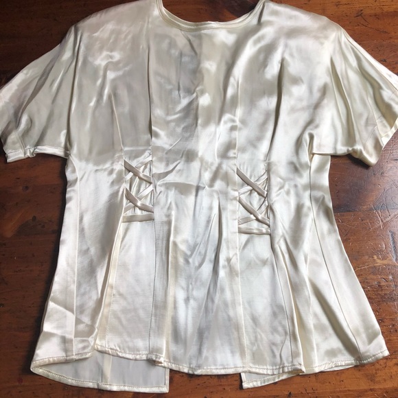 Platinum by Dorothy Schoelen Silk Top and Skirt 10 - Picture 2 of 8